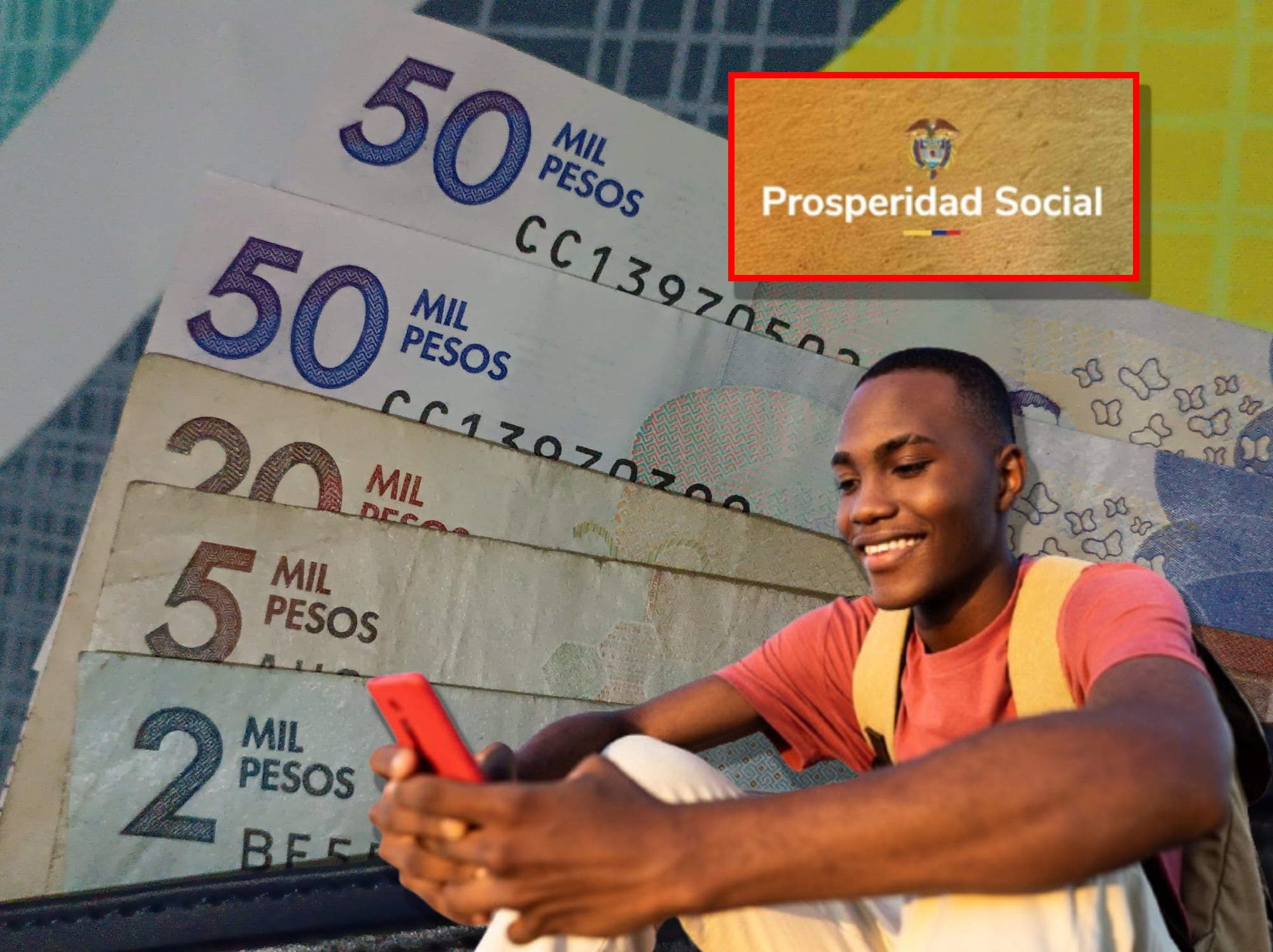 Prosperidad Social anunció el pago del primer ciclo de Jóvenes en Paz. Fotos: Getty Images y Prosperidad Social.