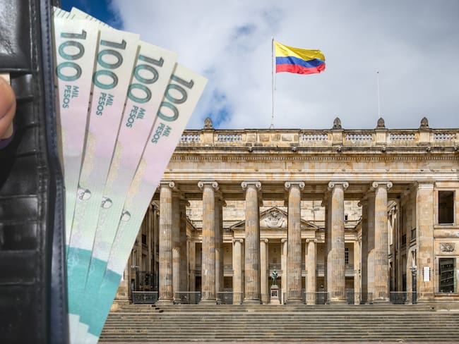 Congreso y dinero Colombia. Fotos: Getty Images