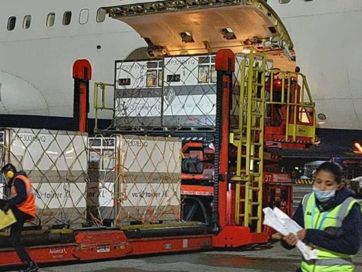 Colombia recibió la mitad de las dosis pactadas con Moderna en septiembre