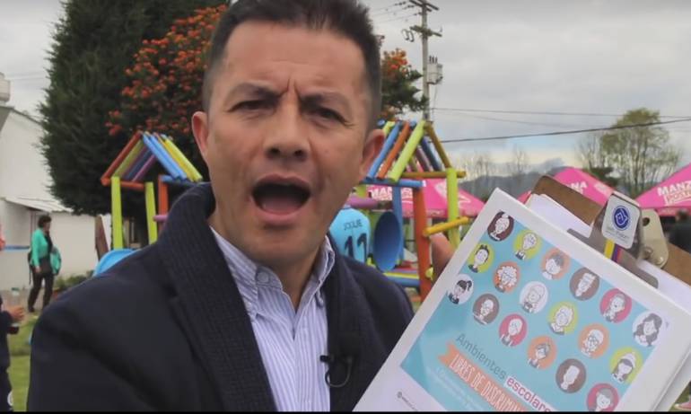 Edgar Patiño, promotor de la marcha por la familia.