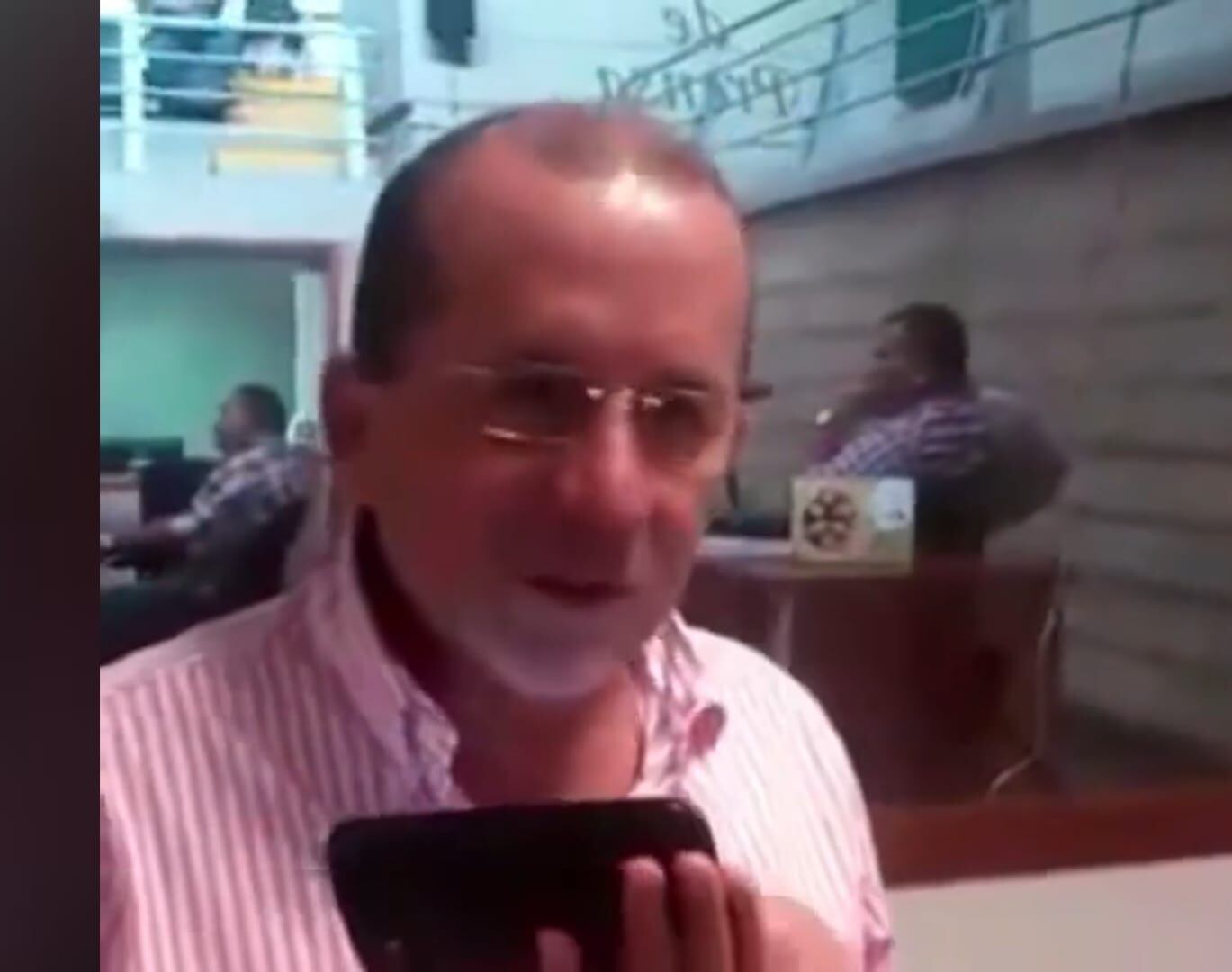 Darío Ospina excura y exjefe de campaña del exgobernador del Quindío, Carlos Eduardo Osorio. Foto Cortesía FAcebook Álvaro niño