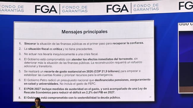 Pilares de consolidación fiscal
