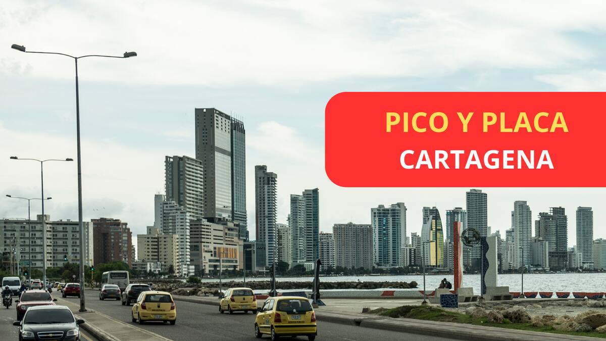 ¿Cómo quedó el pico y placa Cartagena del 21 al 25 de octubre? Restricción motos y carros