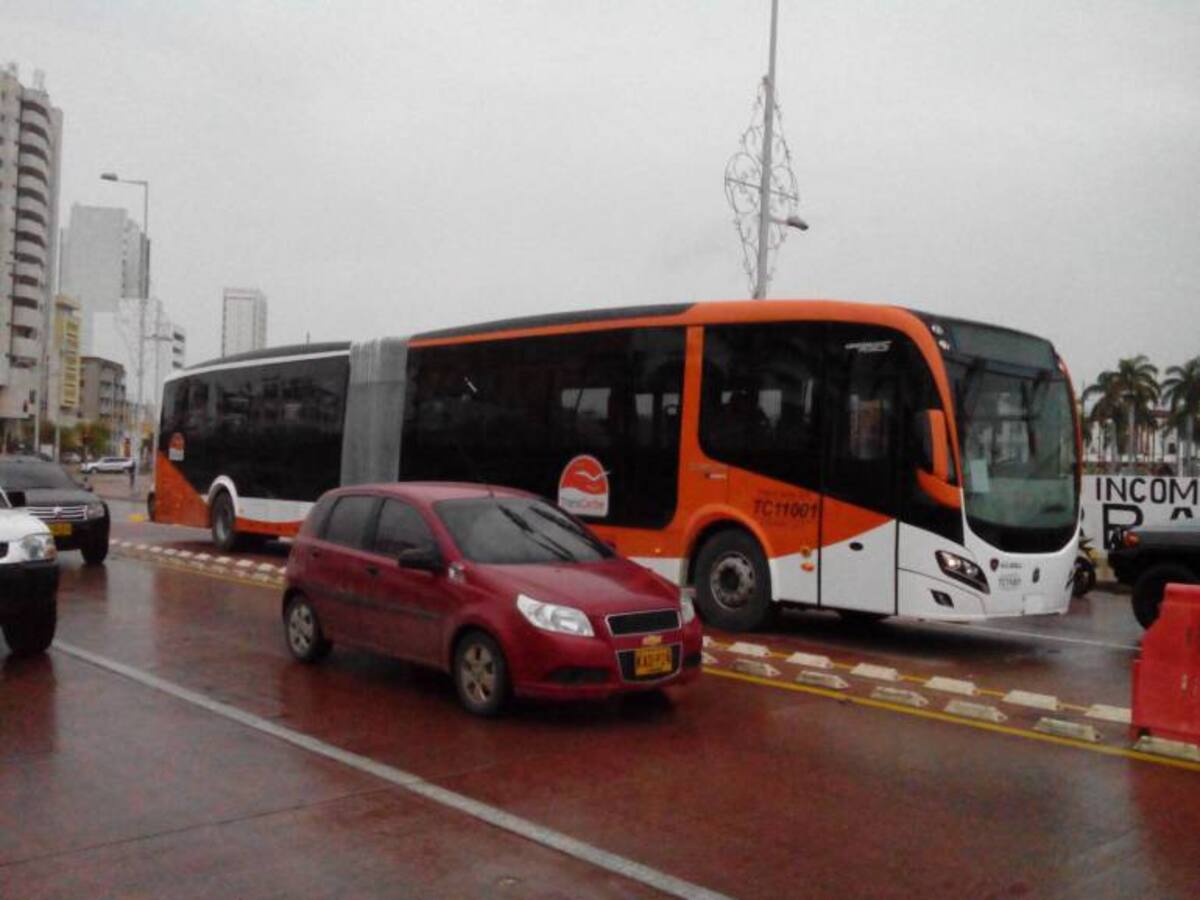Nuevo fracaso en comienzo de operación de Transcaribe en Cartagena