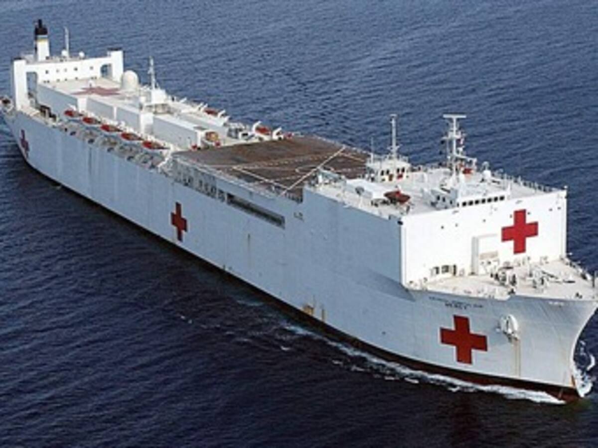 Buque hospital de EEUU iniciará misión humanitaria por siete países de A.Latina