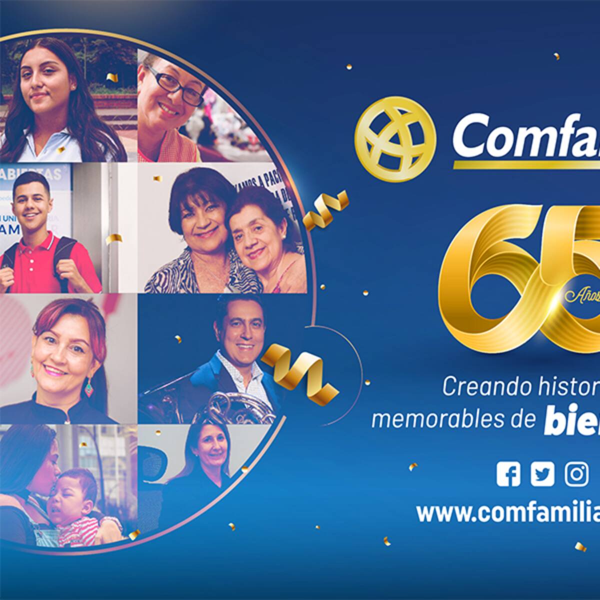 Comfamiliar Risaralda, 65 años creando historias memorables de bienestar