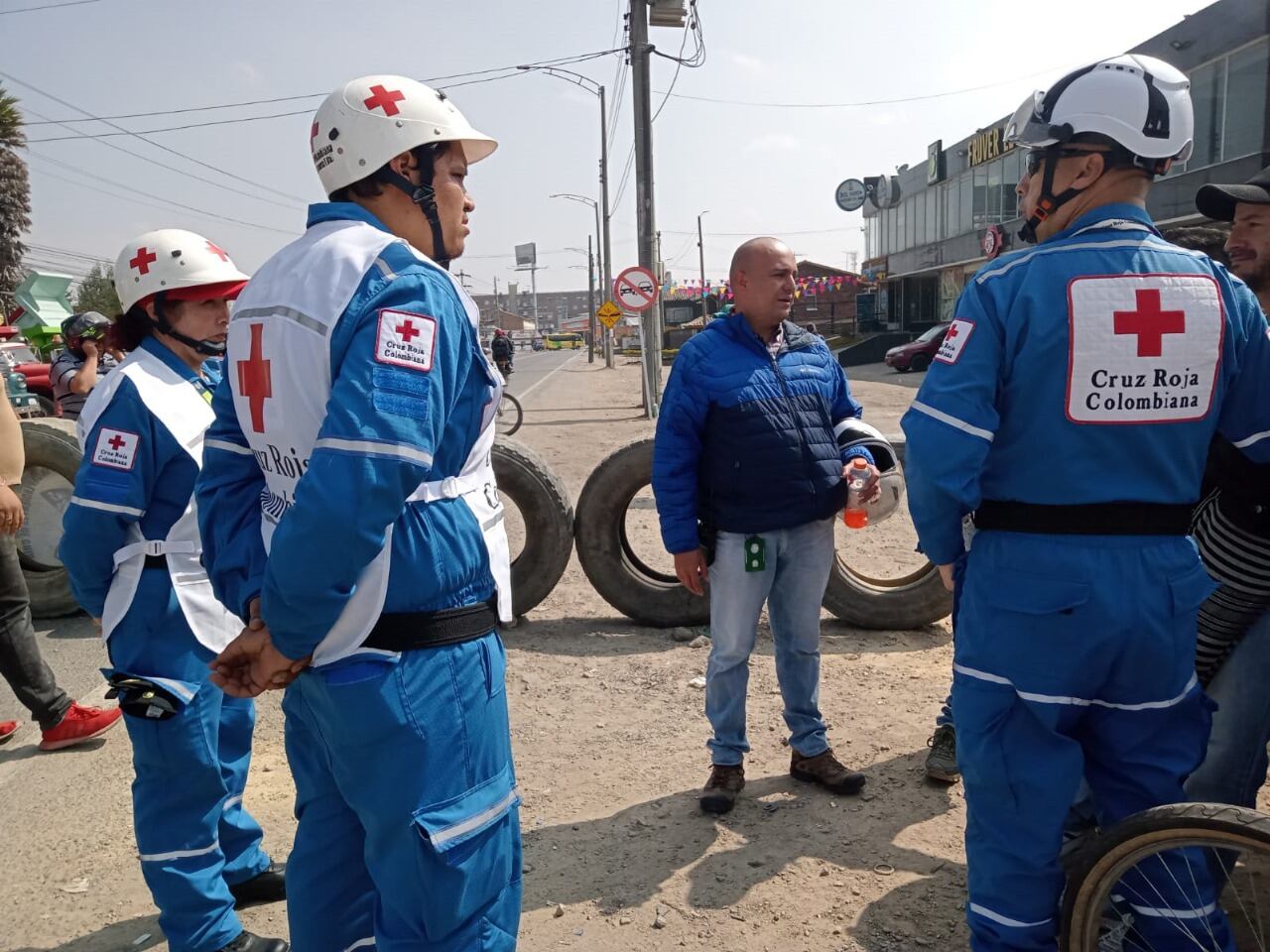 La cruz roja activó corredores humanitarios en diferentes zonas de Cundinamarca y Bogotá