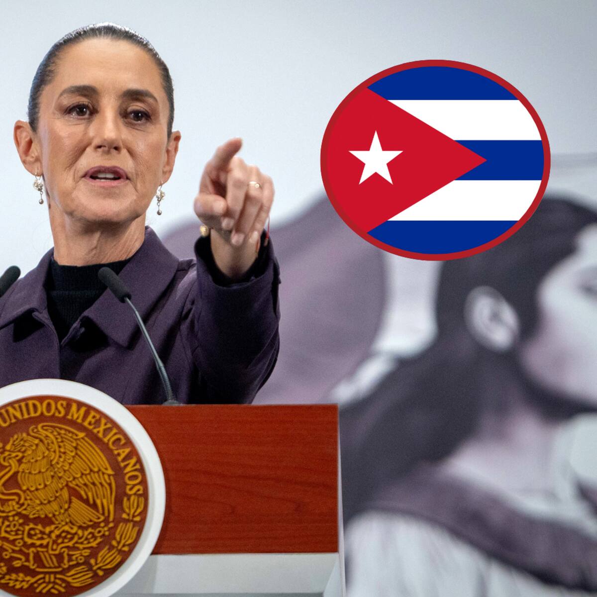 Sheinbaum reitera el apoyo de México a Cuba: “Siempre vamos a estar ahí”