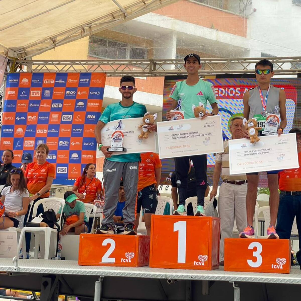 Estos fueron los ganadores de la Media Maratón de Bucaramanga