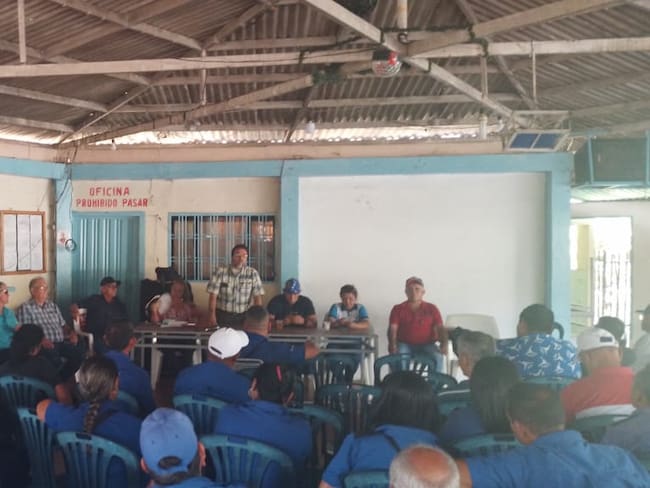 Asamblea empresas de transporte del Táchira en San Antonio - Foto: Cortesía