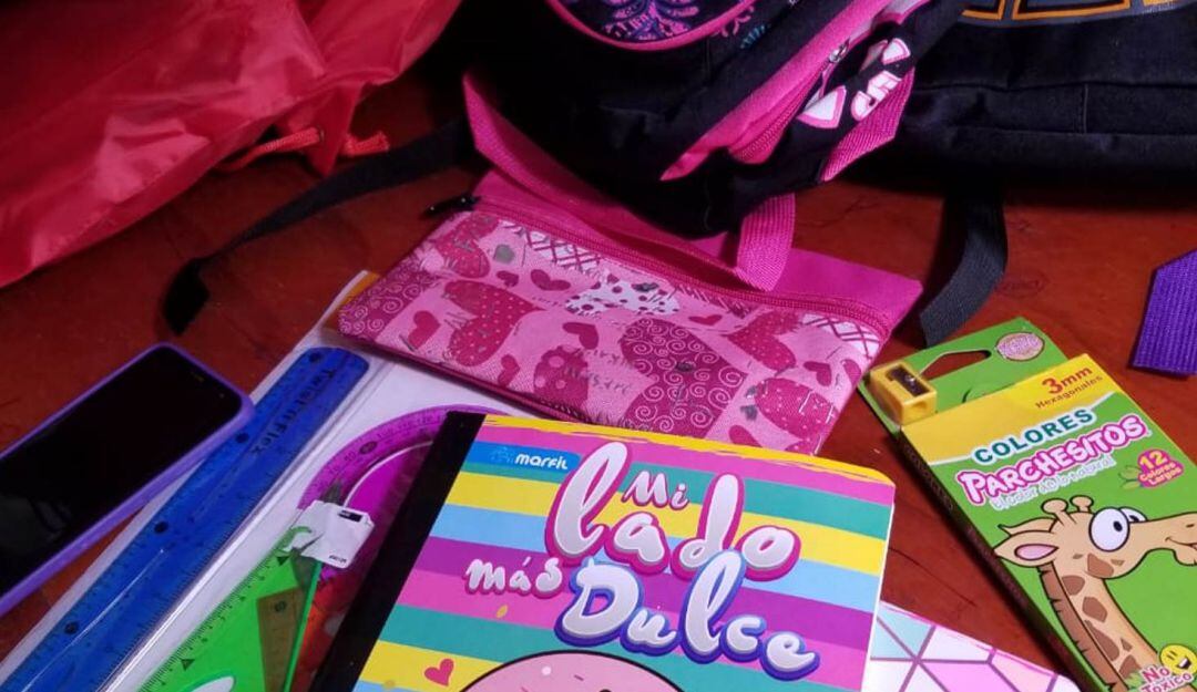 Imagen de referencia de kits escolares.