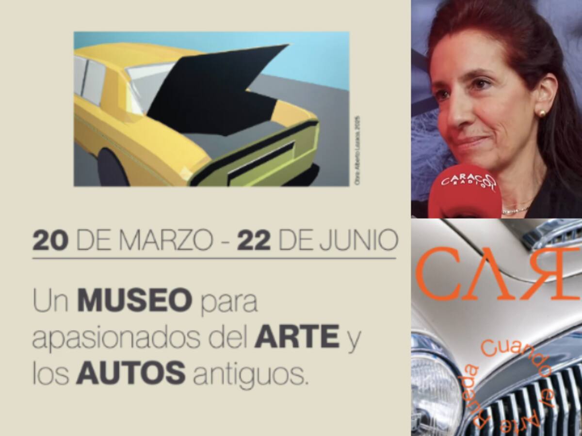 “Cada carro tiene anécdotas”: Claudia Hakim, gestora de exhibición ‘Cuando el Arte Rueda’