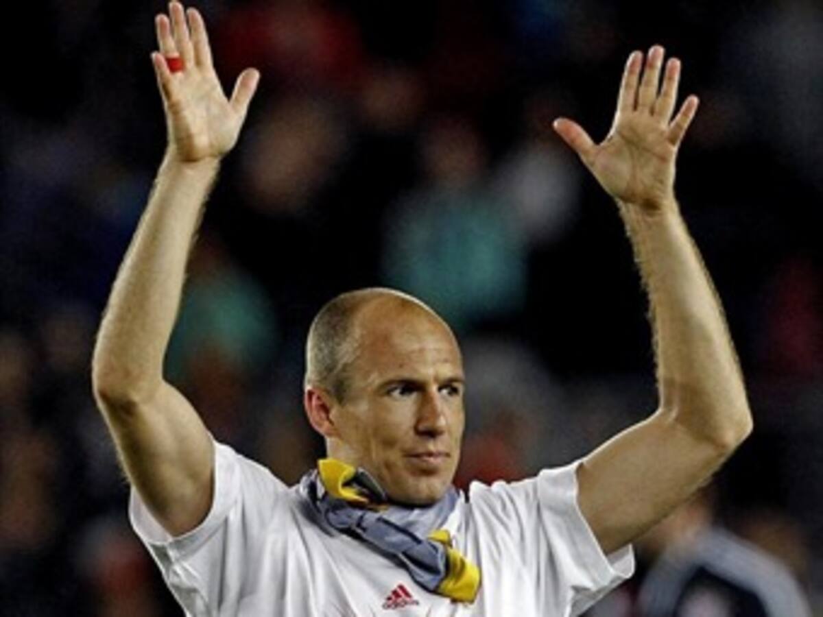 Robben: 'Debemos terminar la tarea el 25 de mayo'