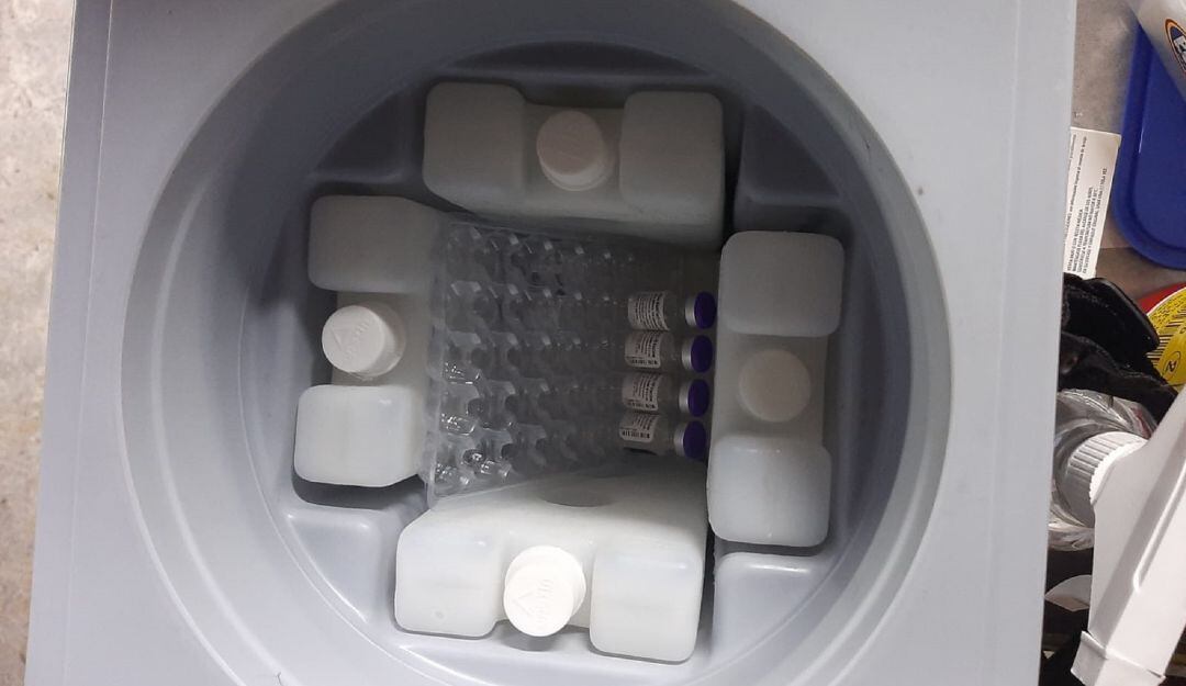 Imagen de archivo de dosisde vacunas contra la COVID