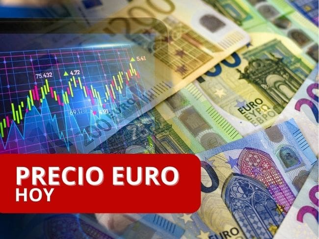 Precio EURO // Euros y gráfica de inversiones // Getty Images