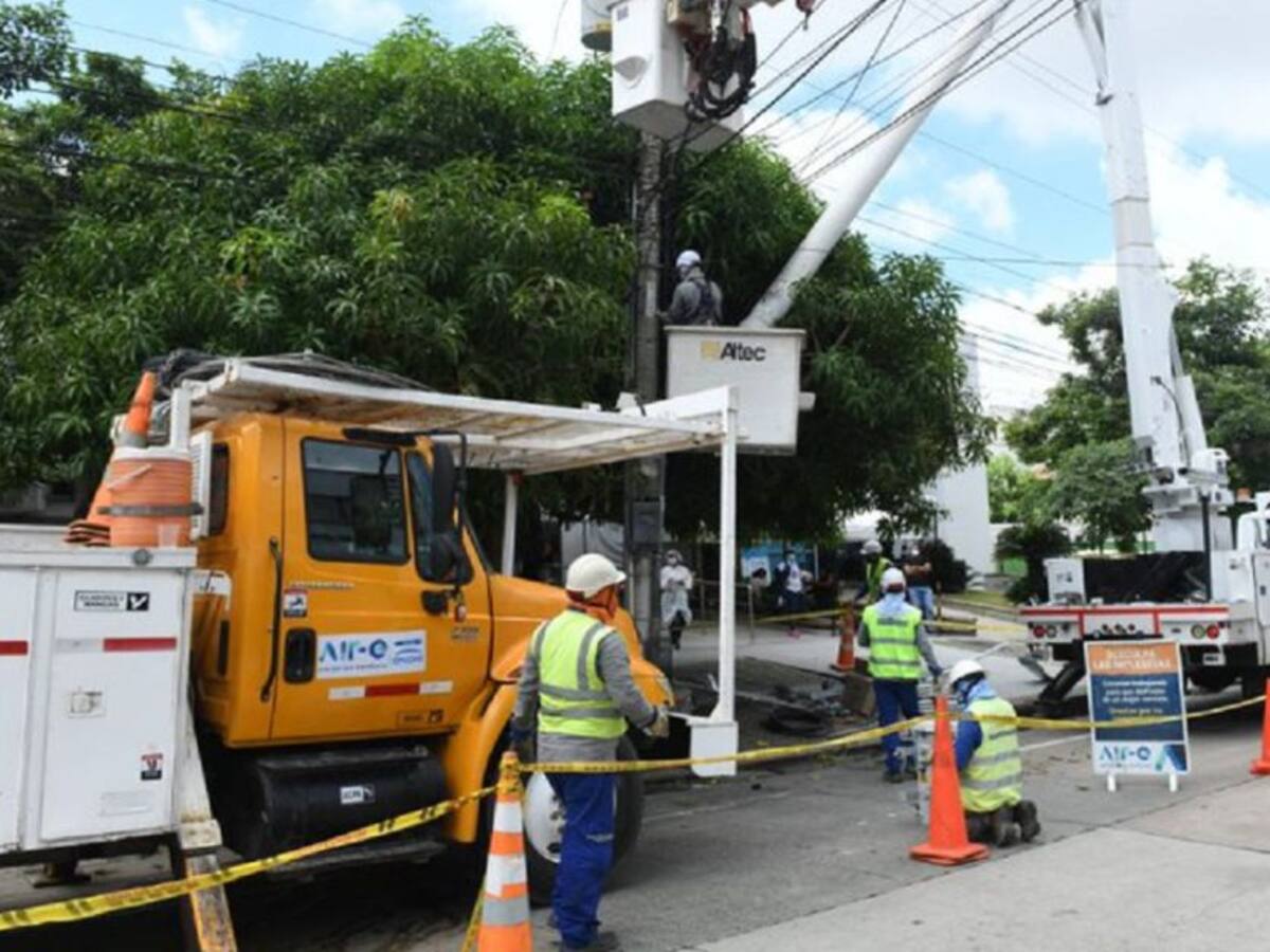 Atacan a cuadrilla de Air-e cuando iba a suspender un servicio en Puerto