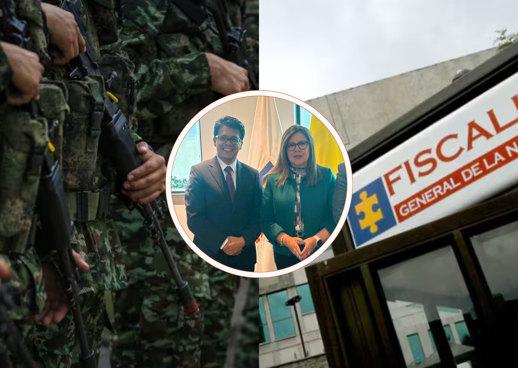 José Reyes Rodríguez Casas y Luz Adriana Camargo. Tomada de @JPMP_Colombia