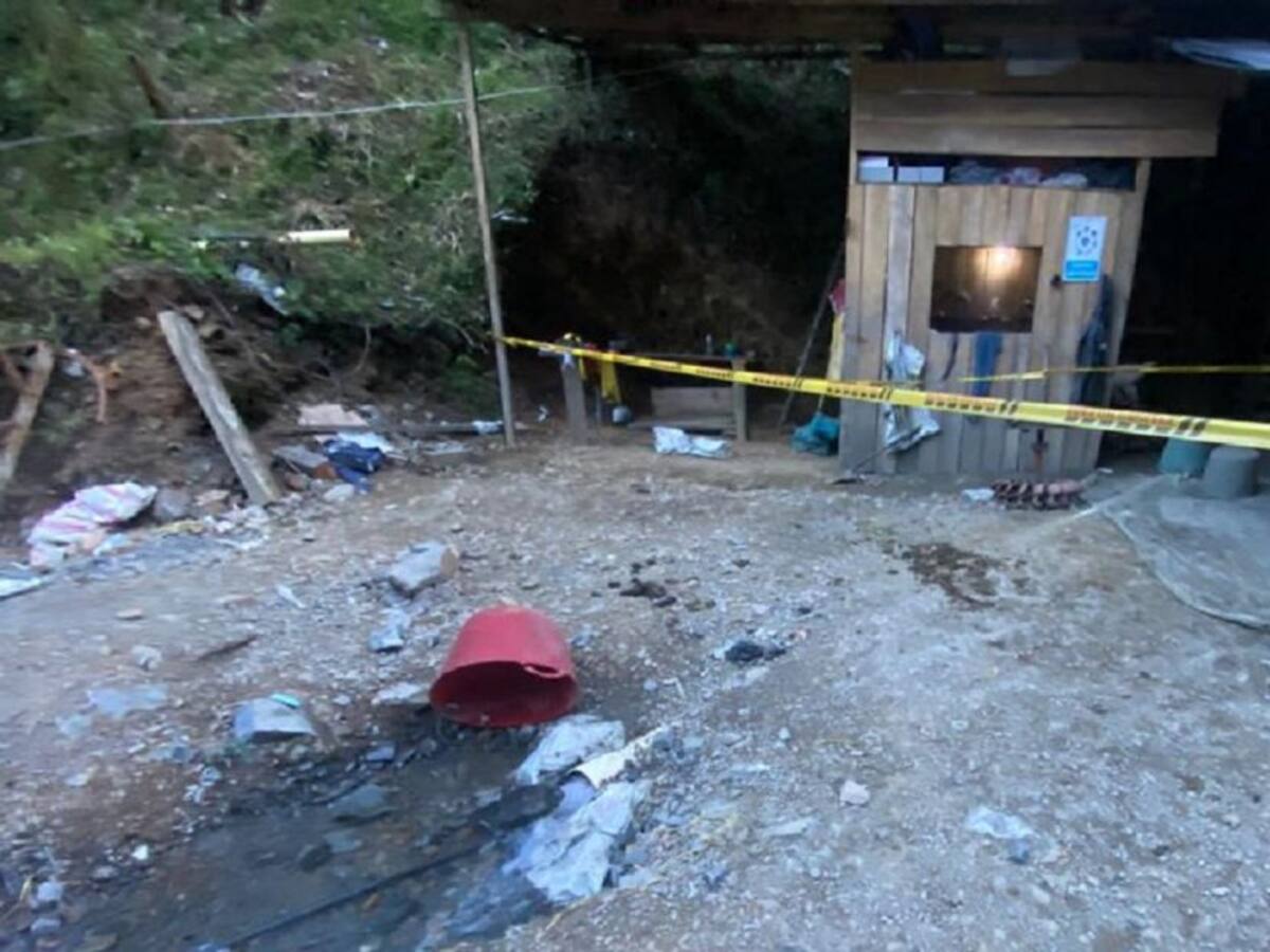 Accidente minero dejó un muerto y un herido en Caicedo, Antioquia