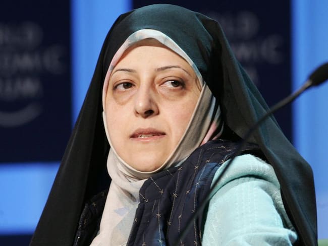 Contagiada de Coronavirus la vicepresidenta iraní Masumeh Ebtekar
