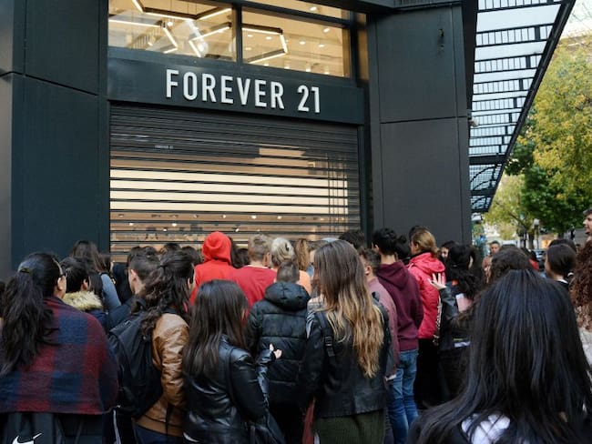 Forever 21 se declaró en quiebra en EE.UU.
