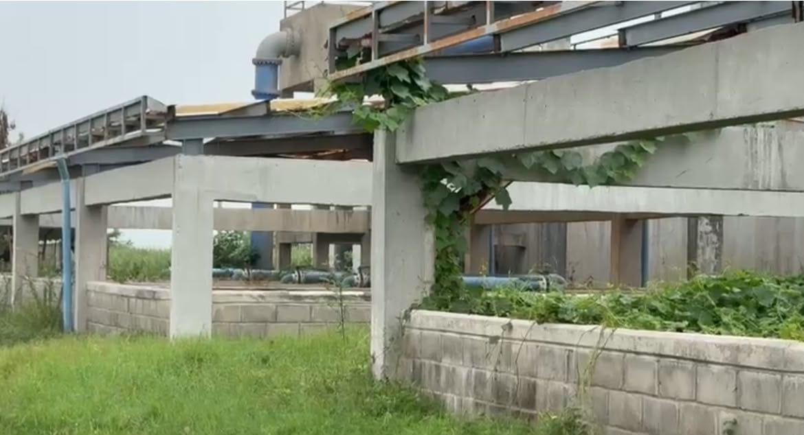 Parte de la infraestructura de la PTAR de Malambo. Foto: Captura de video.