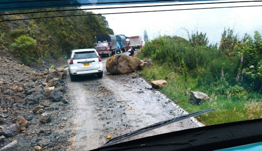 Vía Bogotá- Choachí