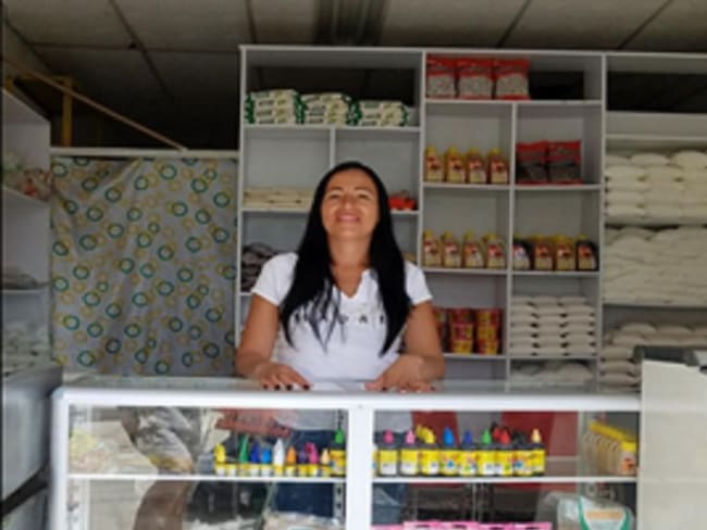 Mujer de ex combatiente de las farc a emprendedora en el Quindío