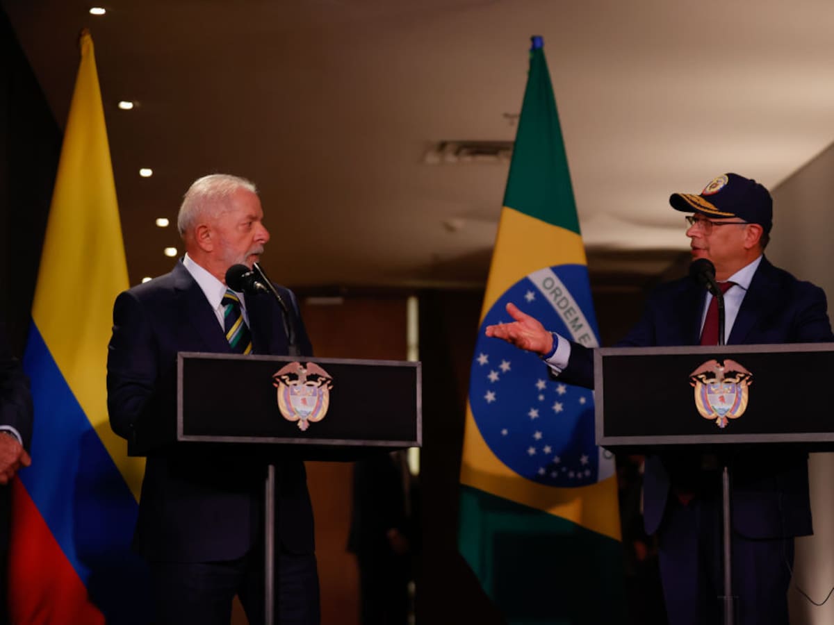 Presidente de Brasil expresó a Petro preocupación por planes de Trump contra el narcotráfico