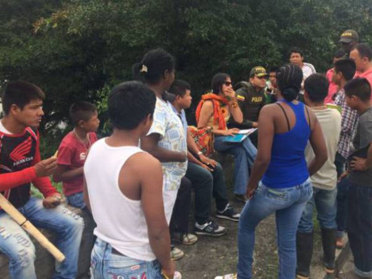 Indígenas de Pueblo Rico anuncia paro estudiantil indefinido