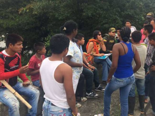 Indígenas de Pueblo Rico anuncia paro estudiantil indefinido