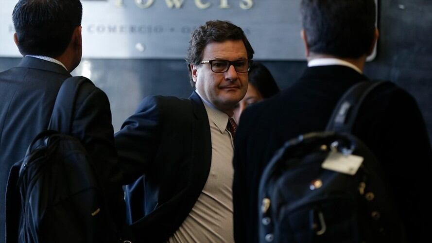 Aplazan audiencia contra Luis Fernando Andrade. Foto: Colprensa - Juan Páez