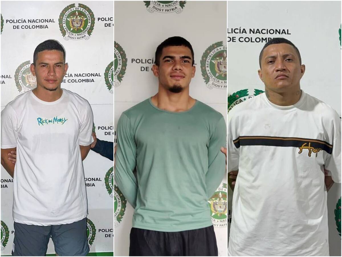 La Policía capturó en Ibagué a tres personas vinculadas a casos de homicidio