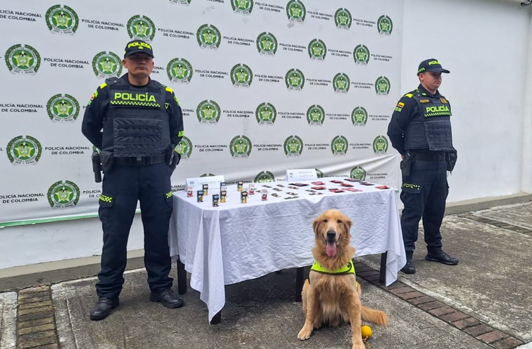 Incautación de marihuana en una empresa de encomiendas