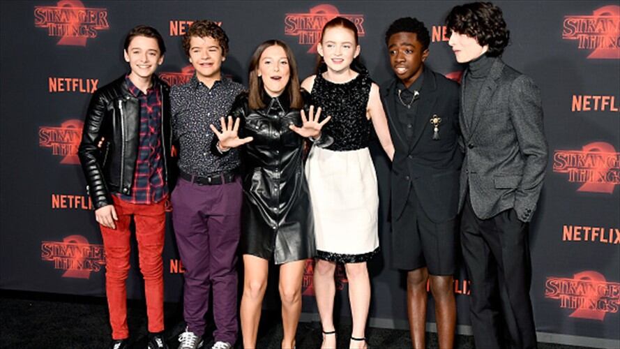 Elenco Stranger Things. Foto: Getty Images