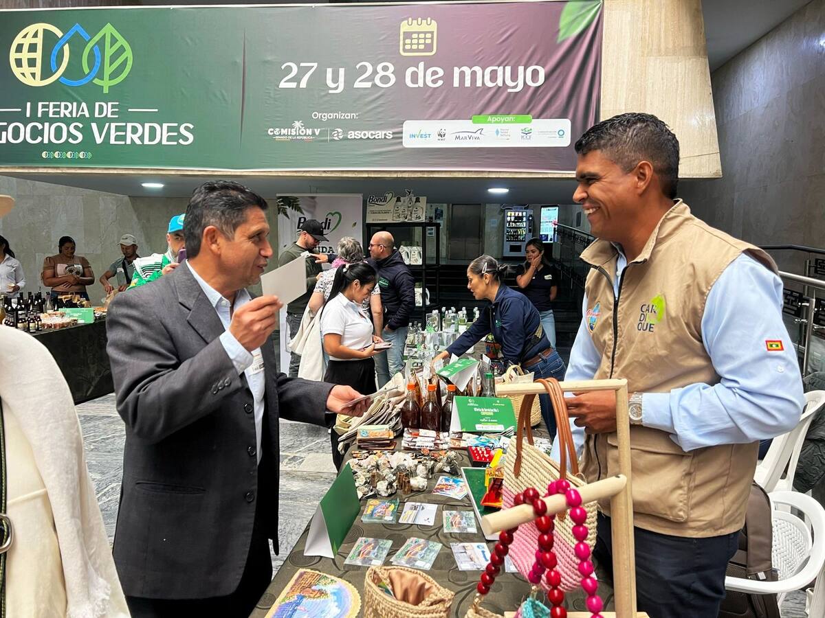 Cardique impulsa negocios verdes en el Congreso de la República