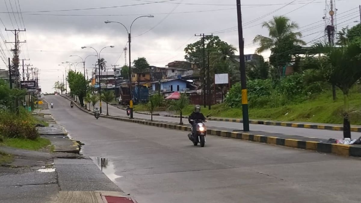 Paralizada Buenaventura por cierre de comercio y sin servicio de transporte
