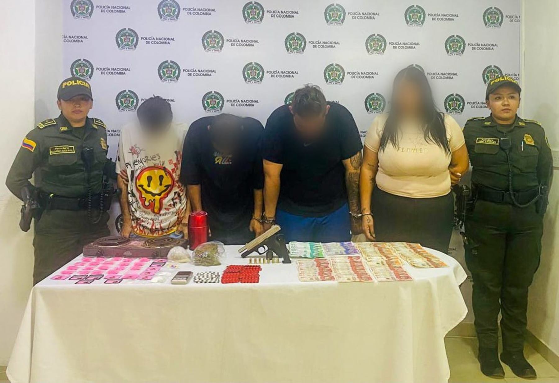 Capturados en Ibagué