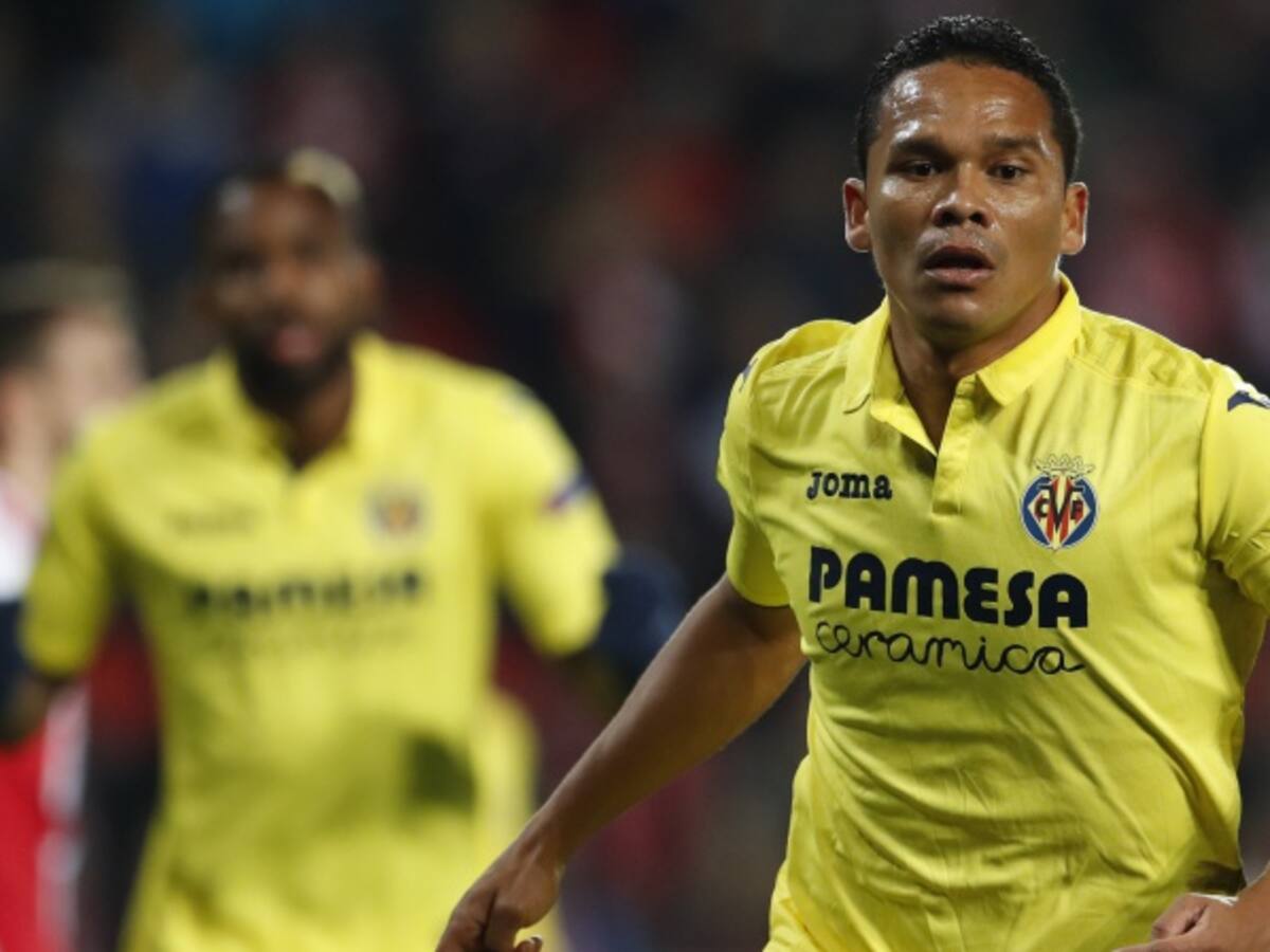 He dicho que me quiero quedar, me siento cómodo en el Villarreal: Bacca
