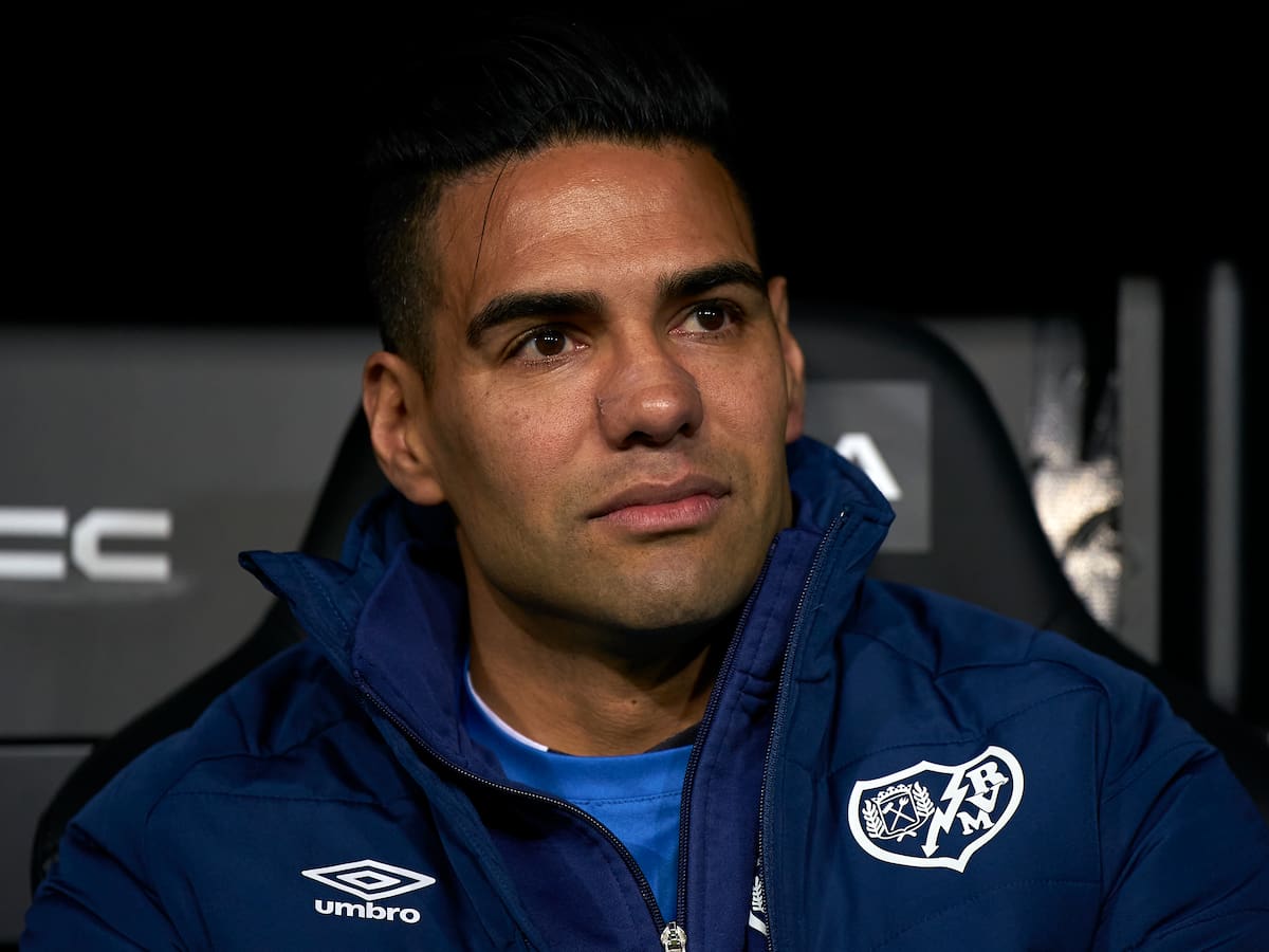 Falcao sumó su quinta suplencia en los últimos ocho partidos del Rayo Vallecano