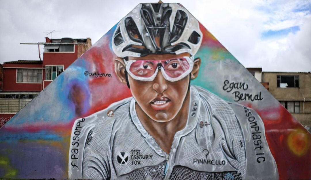 Mural de Egan Bernal