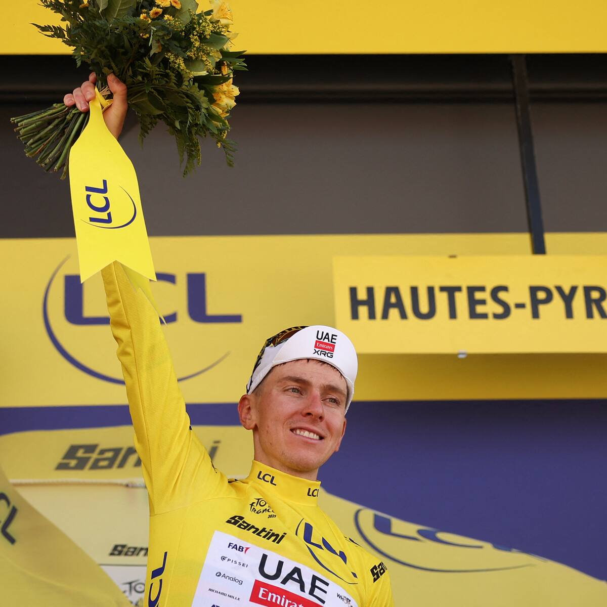 Reviva acá la espectacular victoria de Tadej Pogačar en la etapa 12 del Tour de Francia