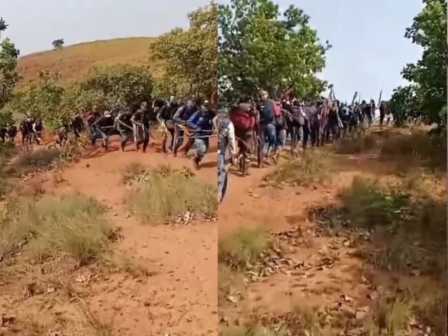 Comunidades indígenas irrumpieron en instalaciones de los campos petroleros en Puerto Gaitán, Meta