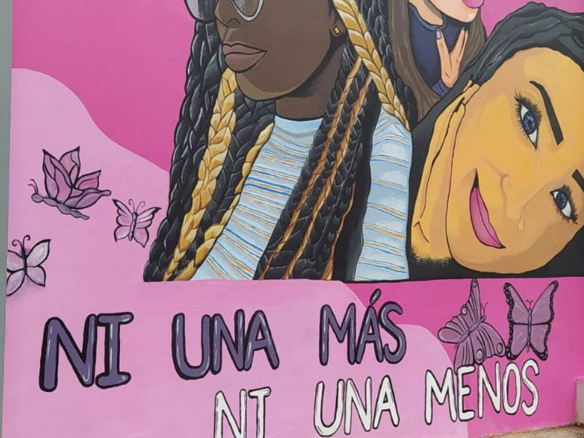Mural de universidad Gran Colombia de Armenia, epicentro del arte