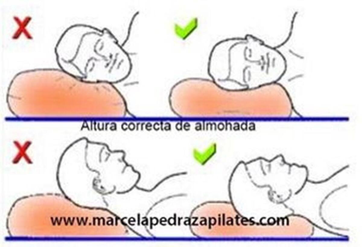 La almohada que utilice en el momento de dormir y descansar es clave para evitar el dolor de espalda.