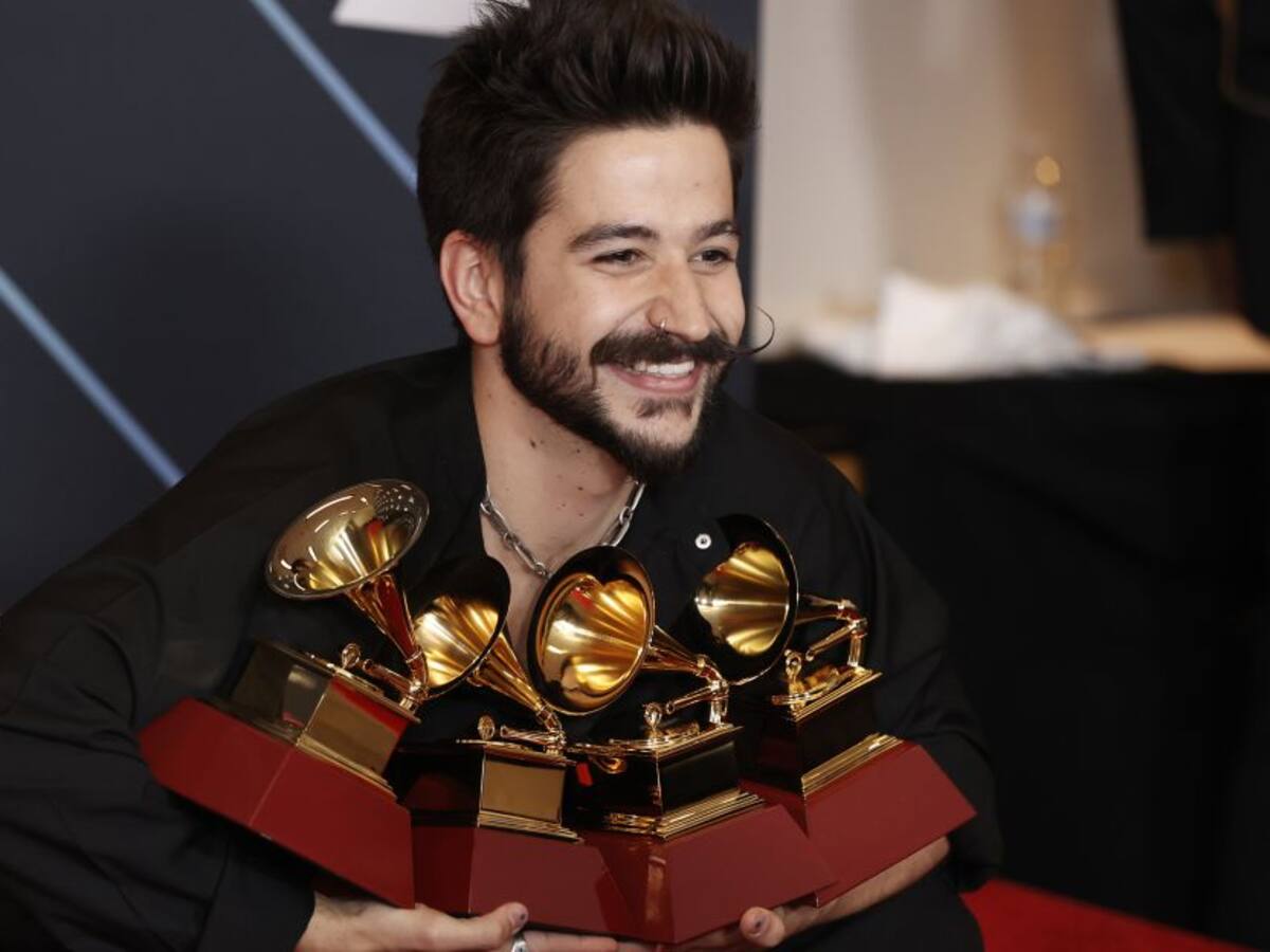 ¿El artista de los Grammy? Camilo se quedó con cuatro reconocimientos