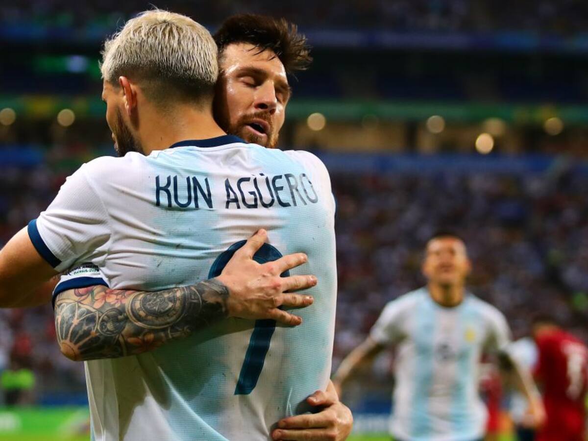 "Te quiero muchísimo amigo": Las palabras de Messi para el Kun Agüero