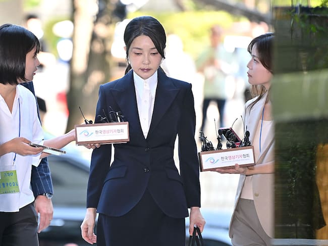 Tribunal eleva a 4 años la pena de prisión de la ex primera dama surcoreana por corrupción. Getty Images