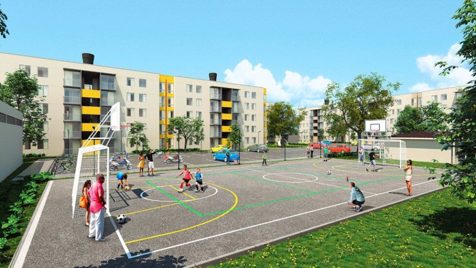 Imagen de referencia de proyecto de vivienda.