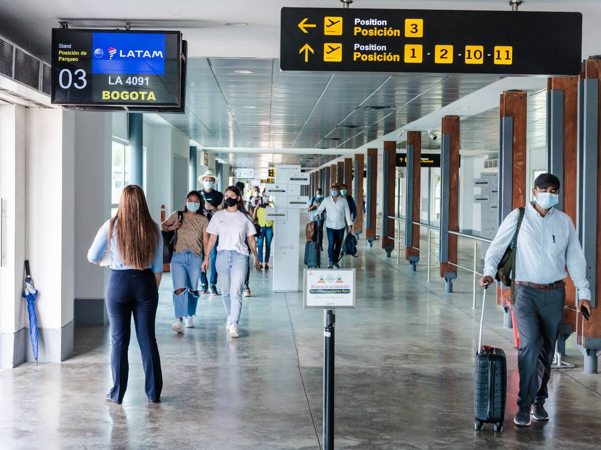Aeropuerto de Cartagena ha movilizado este año más de 3.1 millones de pasajeros