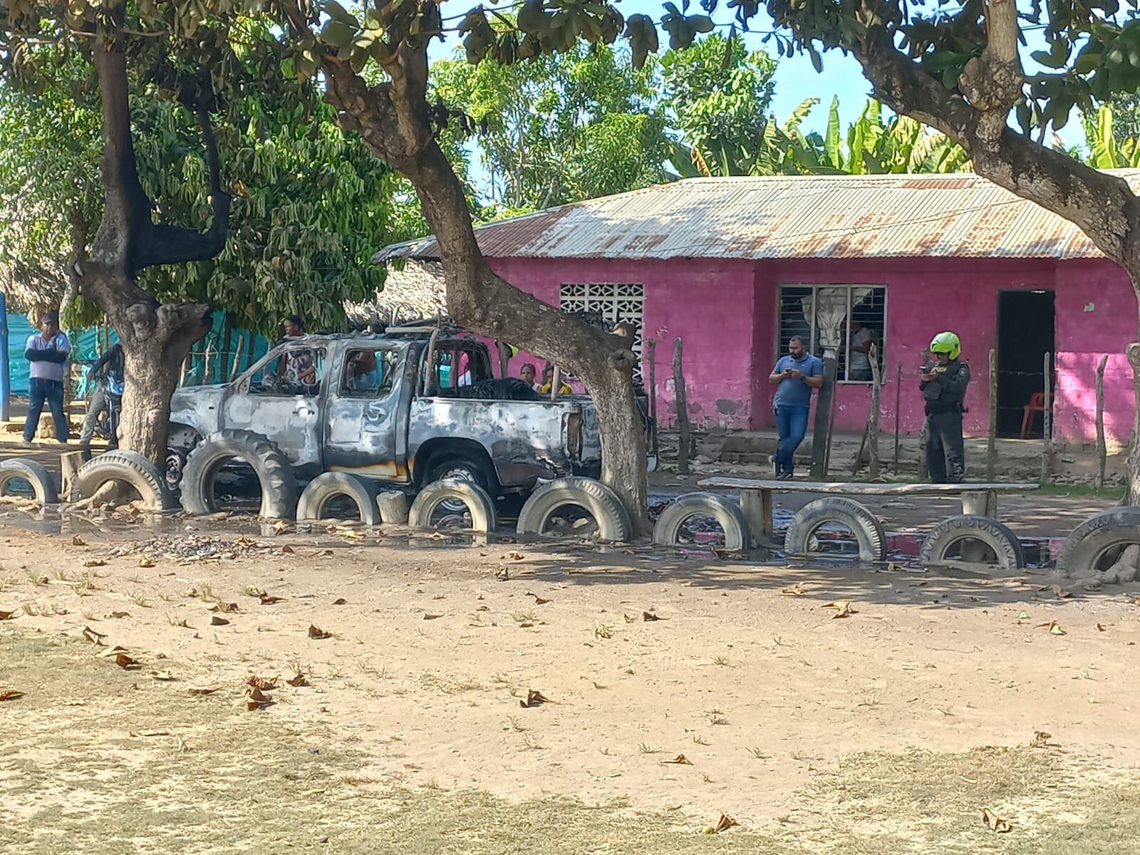 Atentado contra un vehículo de un aliado comercial de Afinia.